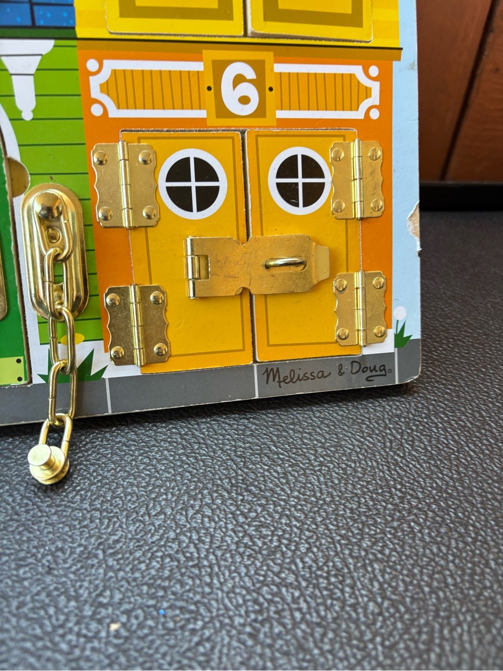 Melissa and Doug latch and hook toy - Picture 2 of 4